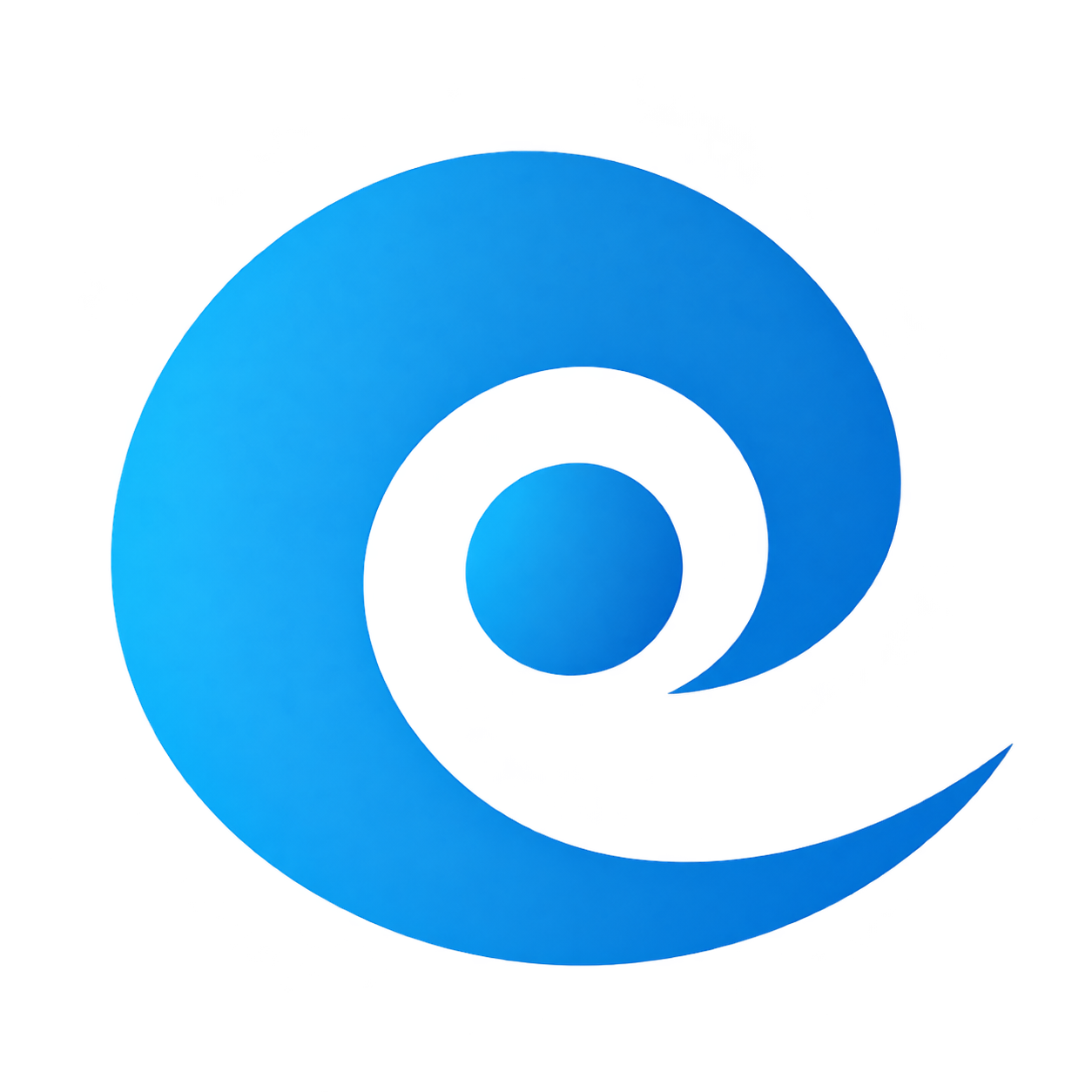 BlueIrisIQ swirl logo